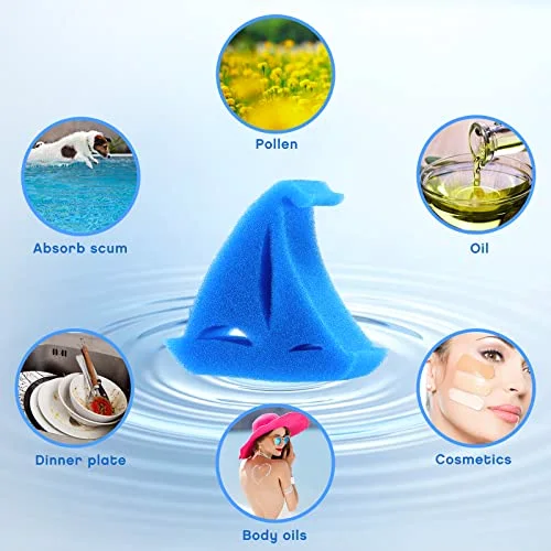 40 Pack Hot Tub Sponge Oil Absorbing Scum Cleaning Absorber Sponges Accessories for Spa Bathtub Outdoor Swimming Pool view 4
