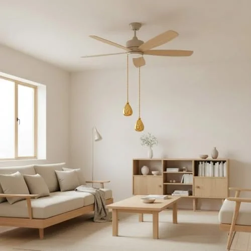 4 PCS Ceiling Fan Pull Chain Extender Light Ornament view 2