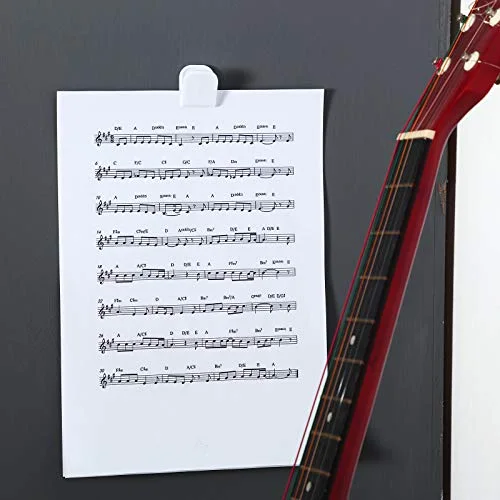 20 Pieces Self Adhesive Clips Plastic Tapestry Sticky Spring Wall Clips for Hanging Poster Photo Classroom Teacher Office Student Home view 4