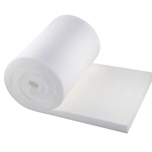 High Density Foam Padding for Cushions,79 x 16 x 1.6 Inch