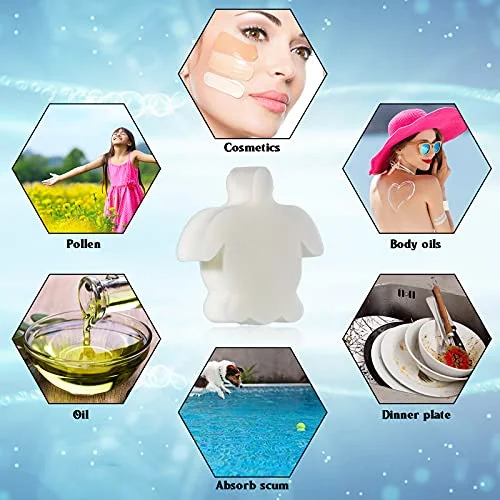 40 Pack Hot Tub Sponge Oil Absorbing Scum Cleaning Absorber Sponges Accessories for Spa Bathtub Outdoor Swimming Pool view 4