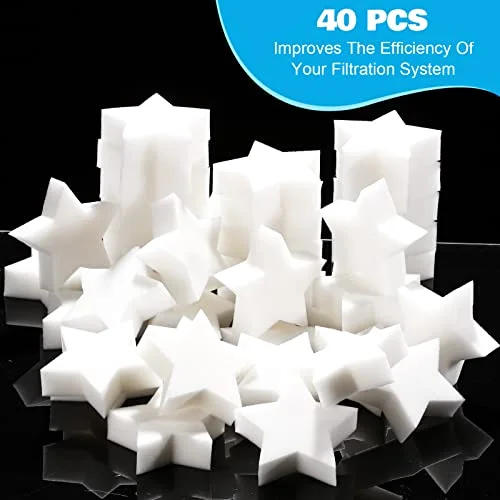 40 Pack Hot Tub Sponge Oil Absorbing Scum Cleaning Absorber Sponges Accessories for Spa Bathtub Outdoor Swimming Pool view 3