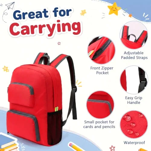 12 Pack 17 Inch Colorful Backpacks Bulk for Kids view 3