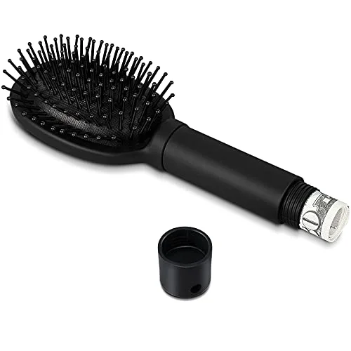 Diversion Safe Hair Brush, Store Money, Cash, Key, Jewelry Safe Disguised Safes Hair Brush Cash Holder Container for Travel or Home Security Gift