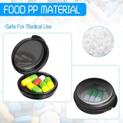 6 Packs Small Pill Box Organizer Pill Case view 4