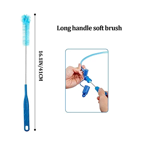 2 Set 8 in 1 Reservoirs Hydration Bladder Cleaning Kit(Blue view 4