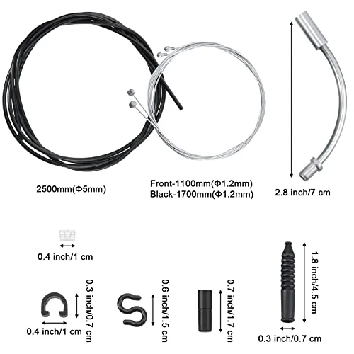 18pcs Universal Bike Brake Housing Kit view 2