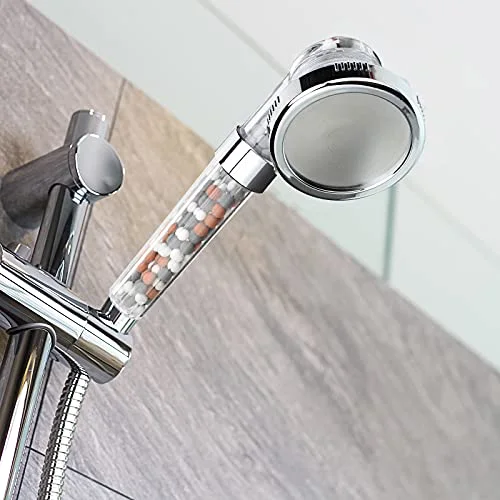 Replacement Anion Mineral Shower Head Bead Refills Purifying Water Mineral Bead Filtration Stone Ball for Filtered Shower Head, Diameter 7-8 mm view 2