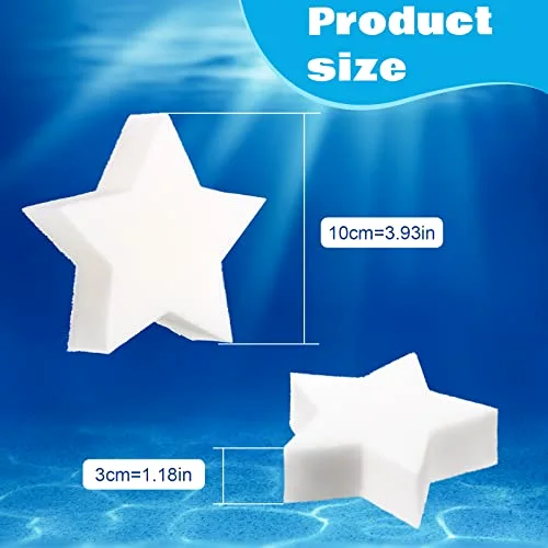 40 Pack Hot Tub Sponge Oil Absorbing Scum Cleaning Absorber Sponges Accessories for Spa Bathtub Outdoor Swimming Pool view 2