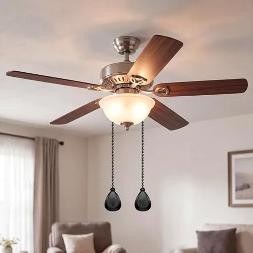 8 Pcs Bronze Ceiling Fan Pull Chain Extension Pendant Ornament 12 Inch Black Ceiling Pull Chain Extender Classic Drop Shaped Pendant Beaded Ball Cord for Fan Light Lamp with Connector view 4