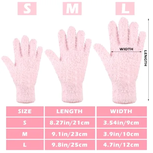 3 Pairs Microfiber Dusting Gloves for Plants Leaf, Small view 3