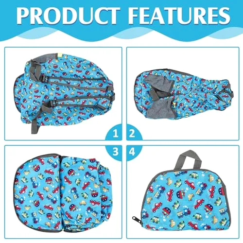 48 Pcs 17" Backpacks Bulk for Kids Colorful Bookbags for Elementary Middle High School Boys Girls Charity Donate view 4