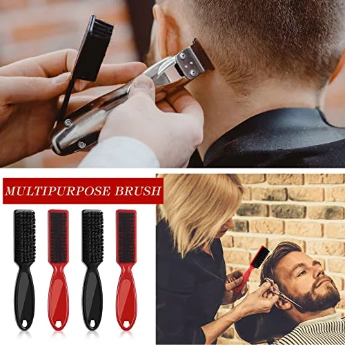 30 Pcs Blade Clipper Cleaning Brush Scrub Brush Barber Fade Trimmer Nylon Hair Styling Tool for Men view 3