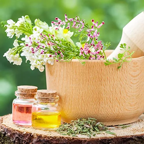 24 Pcs Small Glass Jars with Cork Lids, Mini Bottles,50ml/1.7oz view 2