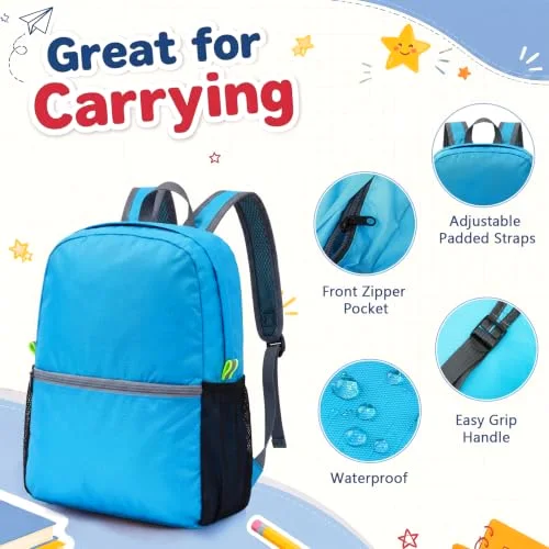 12 Pcs 17" Backpacks in Bulk for School Kids Colorful Bookbags Lightweight Back Pack for Girls Boys Outdoor Travel view 3