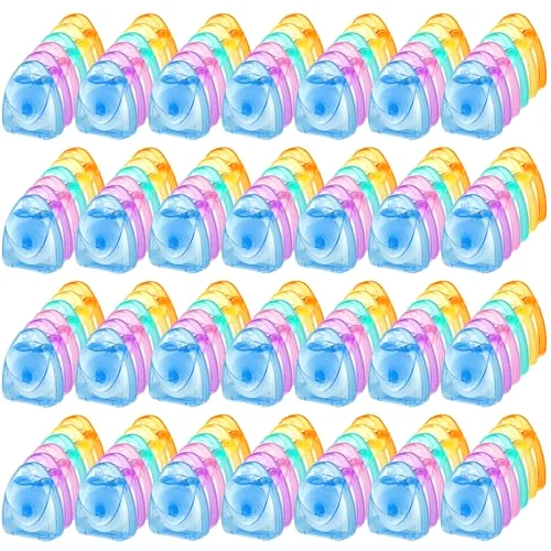 200 Boxes Dental Floss Bulk Each 54 Yards/50 M Mint Waxed Mini Travel Size Tooth Floss Picks Pack Individually Wrapped for Adults Homeless Teeth Protection