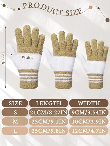 3 Pairs Microfiber Dusting Gloves for Plants Leaf, Medium view 3