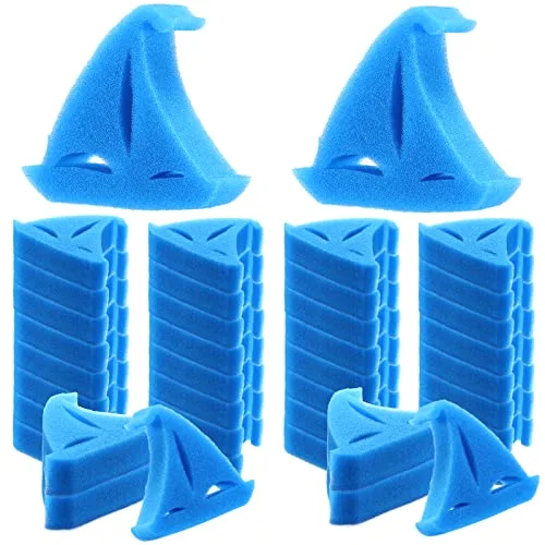 40 Pack Hot Tub Sponge Oil Absorbing Scum Cleaning Absorber Sponges Accessories for Spa Bathtub Outdoor Swimming Pool