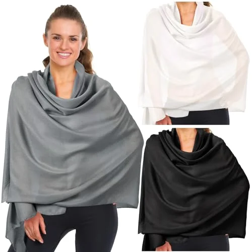 3 Pcs Sun Shawl Sun Protection Beach Travel Shawl Women's Beach Wraps for Women Travel Essentials