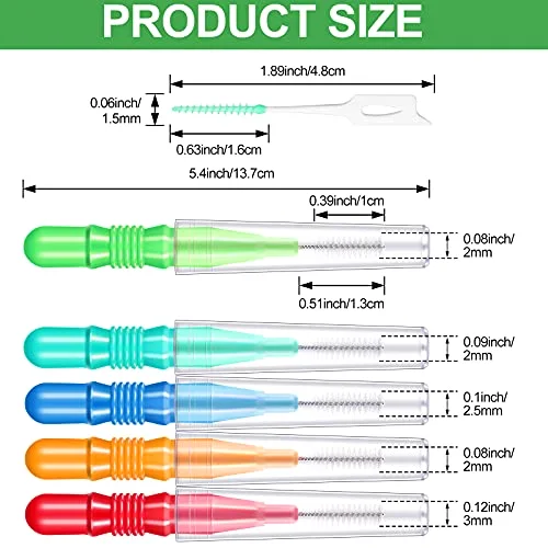 350 Pcs Floss Interdental Brush for Teeth Oral Care view 2