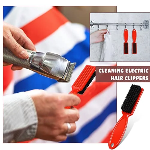 12 Pcs Barber Clipper Brush Blade Trimmer Cleaning Brush for Fades Nail Neck Duster Manicure Salon view 4