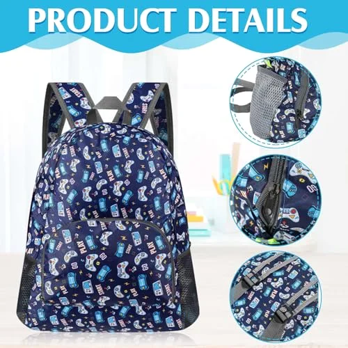 48 Pcs 17" Backpacks Bulk for Kids Colorful Bookbags for Elementary Middle High School Boys Girls Charity Donate view 3