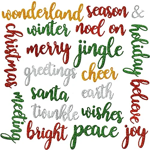 21 Pcs Christma Cut Dies for Card Making Metal Die Cutting