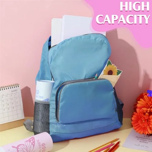 48 Pcs 17" Backpacks in Bulk for School Kids Wholesale Bookbags Lightweight Back Pack for Girls Boys Outdoor Travel view 4