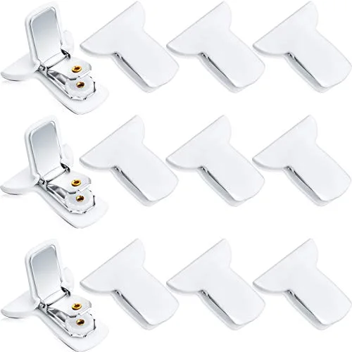 12 Pcs Padded Comforter Clips White Duvet Clips Padded Blanket Fasteners