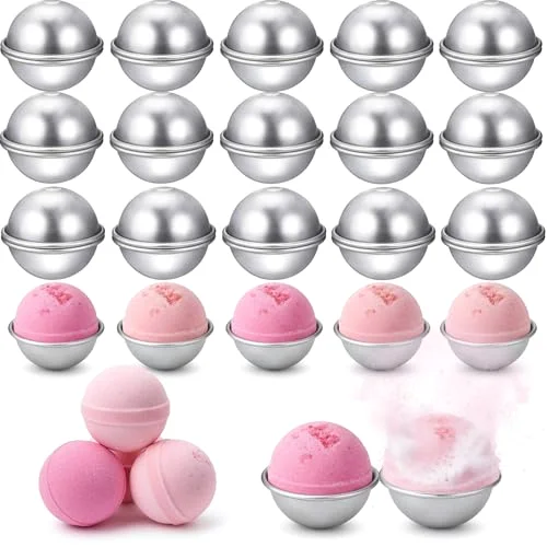 Bath Bomb Molds, 2.4 Inch Bath Bombs Mold Making Kit